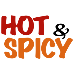 Hot & spicy logo.